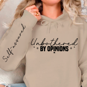 Hoodie Unisex Unbothered by opinions