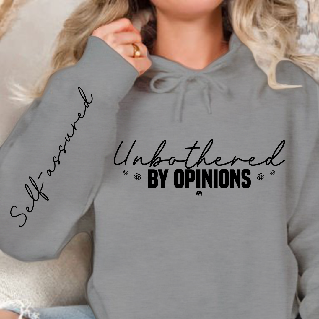 Hoodie Unisex Unbothered by opinions