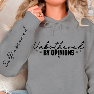 Hoodie Unisex Unbothered by opinions