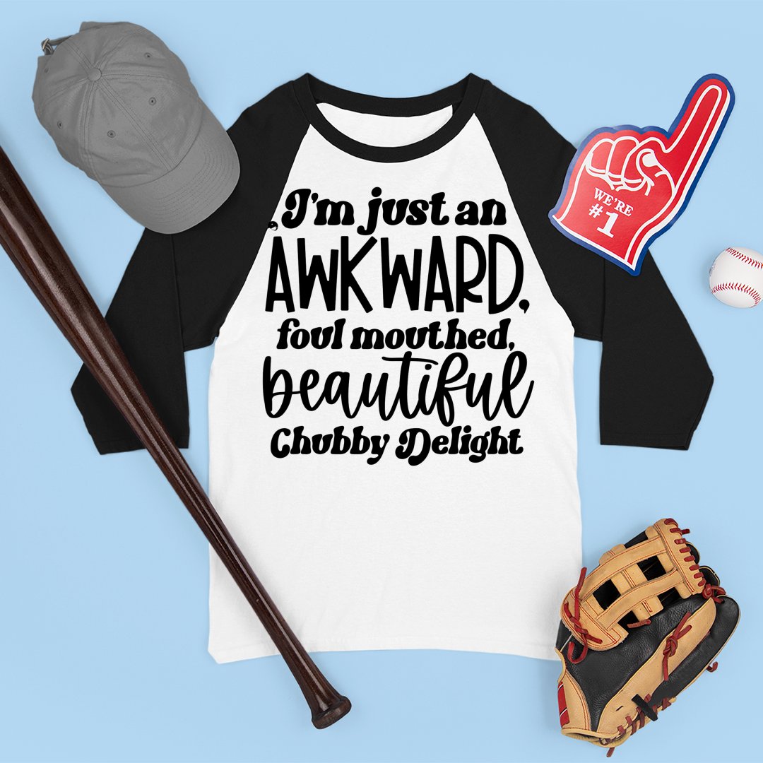 Unisex 3\4 Sleeve Baseball Tee