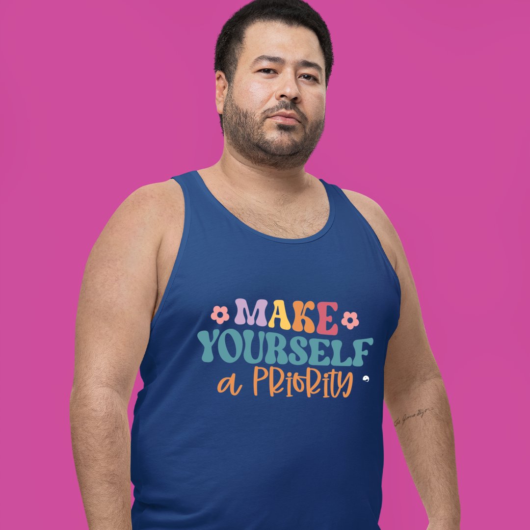 Unisex Jersey Tank Make Yourself A Priority
