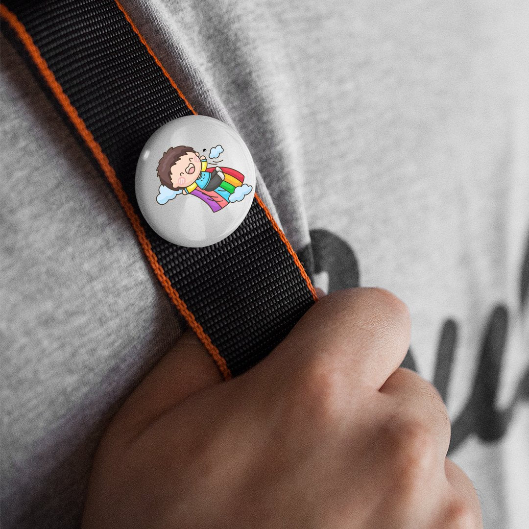 Pin Buttons The Rainbow