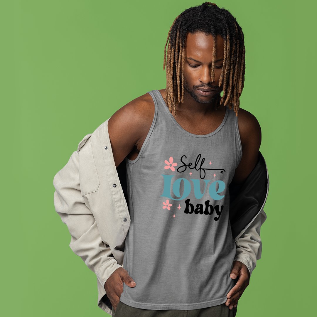 Unisex Jersey Tank Self Love Baby