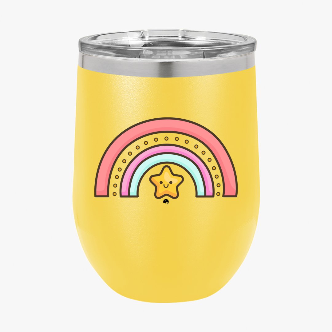 Wine Tumbler Be Happy