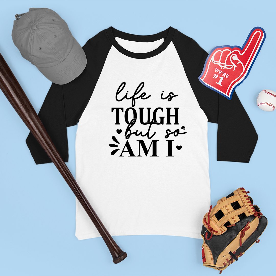 Unisex 3\4 Sleeve Baseball Tee