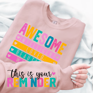 Sweatshirt Unisex This is your reminder