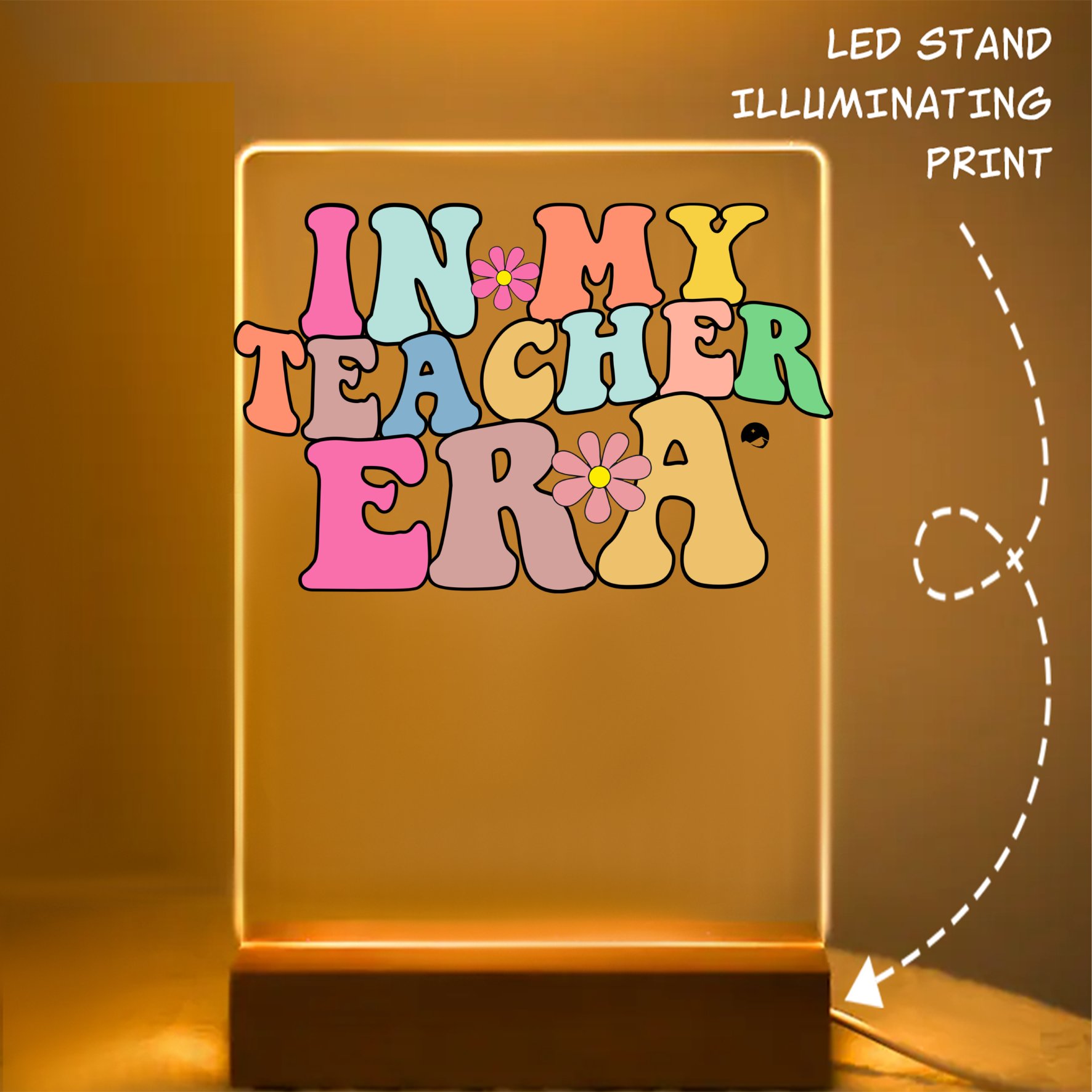 Glass Acrylic In My Teacher Era