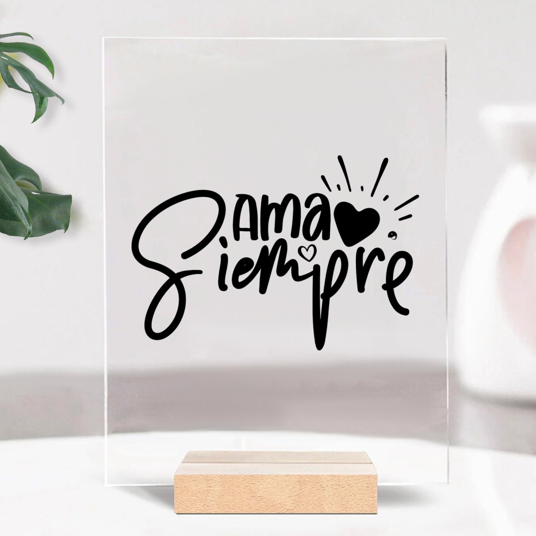 Glass Acrylic Don't Bottle It Up