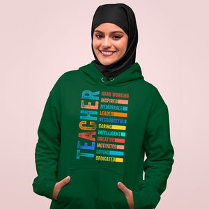 Hoodie Unisex Teacher Is