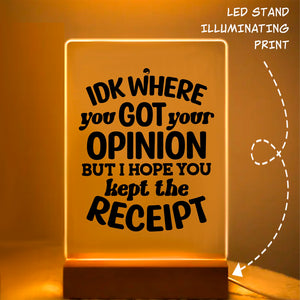 Glass Acrylic Idk Where You Got Your Opinion But Hope You Kept The Receipt