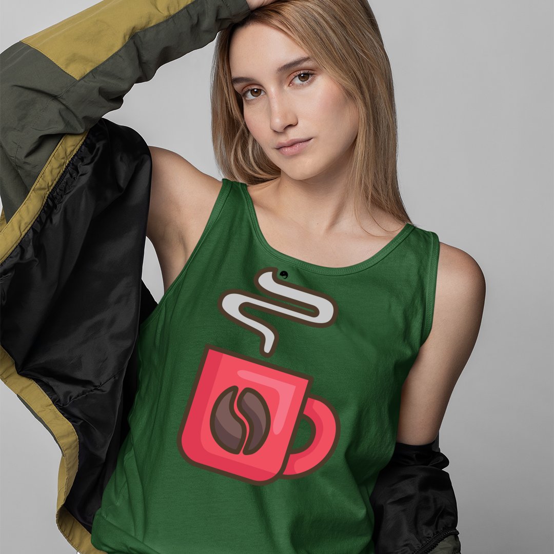 Unisex Jersey Tank The Cup Of Coffee