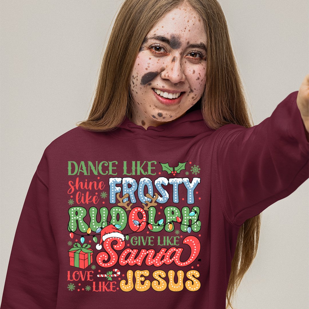 Hoodie Unisex Distressed Texture