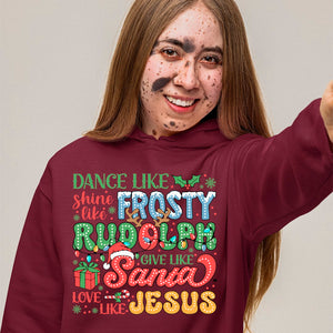 Hoodie Unisex Distressed Texture