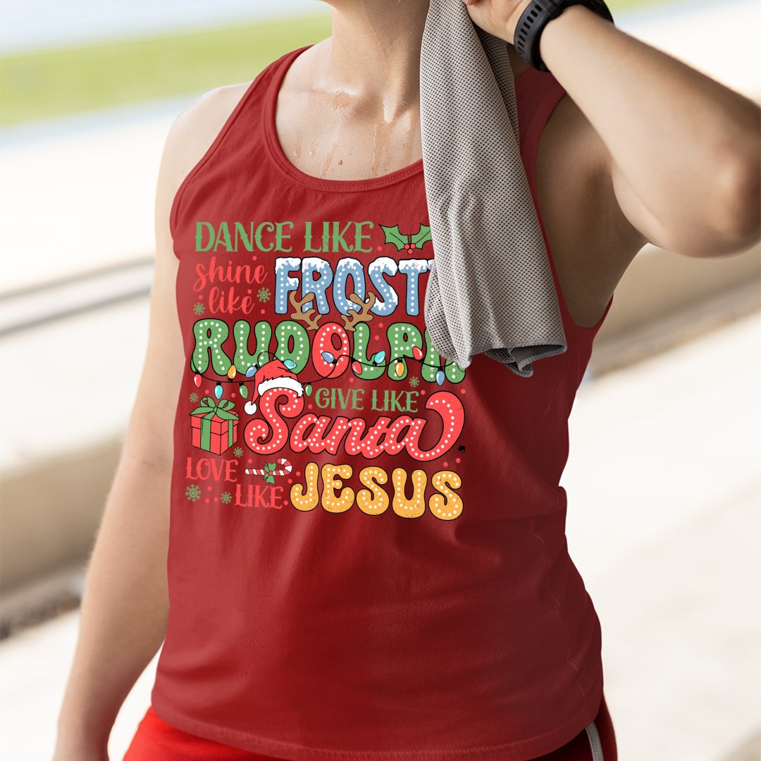 Unisex Jersey Tank Distressed Texture