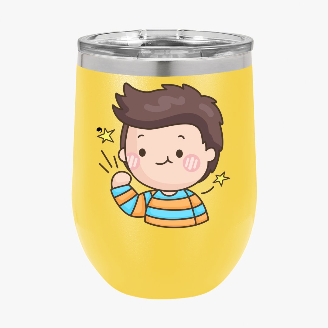 Wine Tumbler Happy Little Star