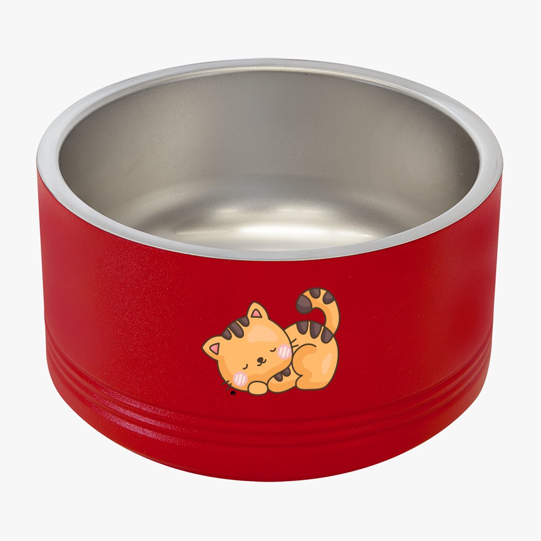Pet Bowl Cute Cat