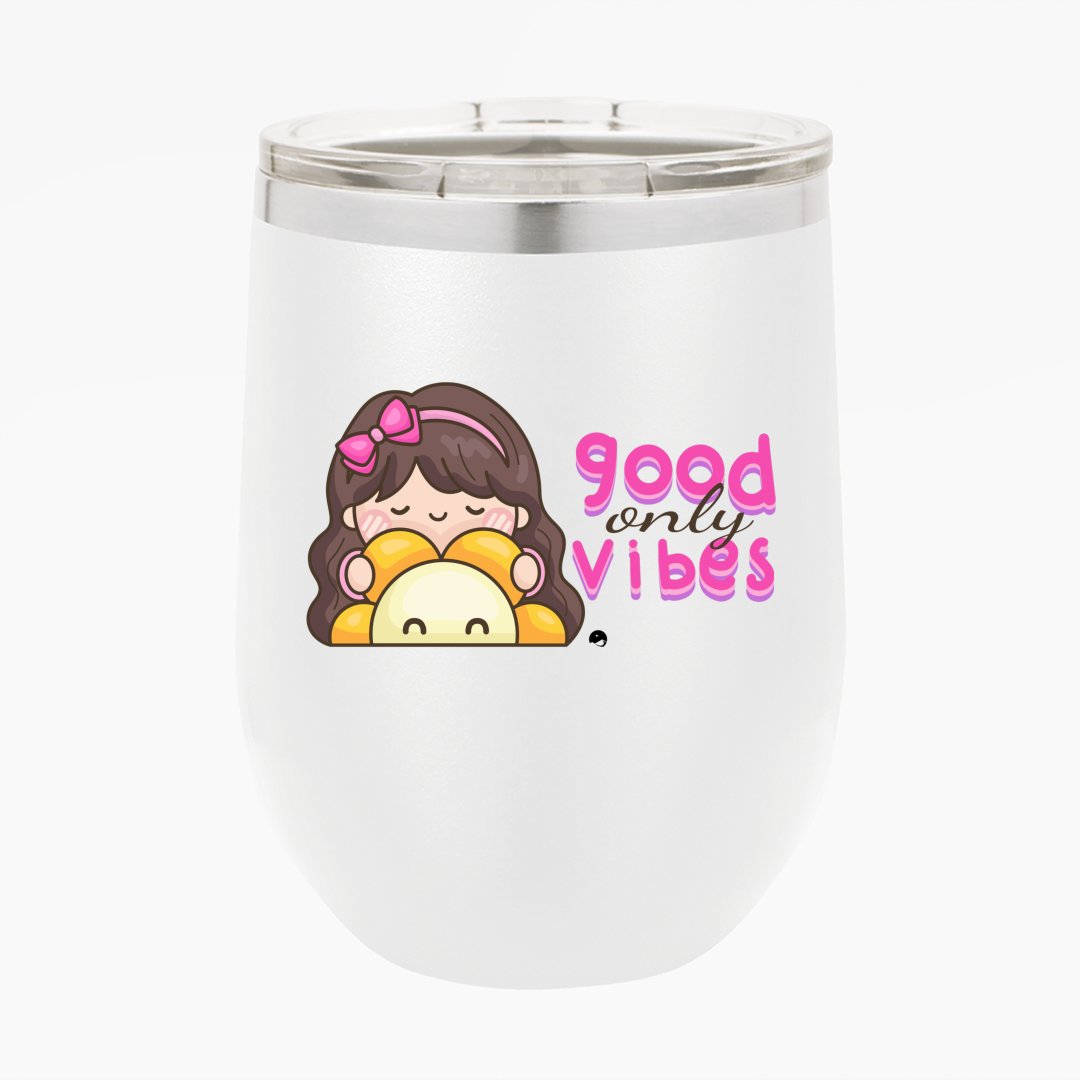 Wine Tumbler Only Good Vibes