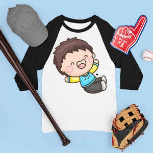 Unisex 3\4 Sleeve Baseball Tee