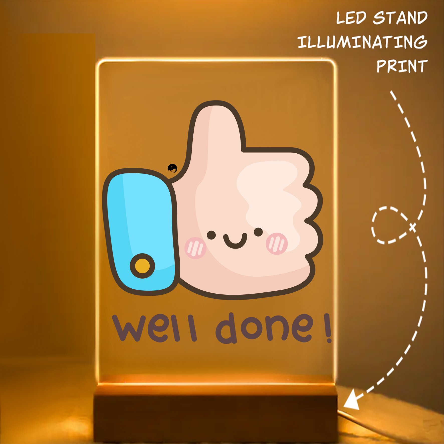 Glass Acrylic Well Done