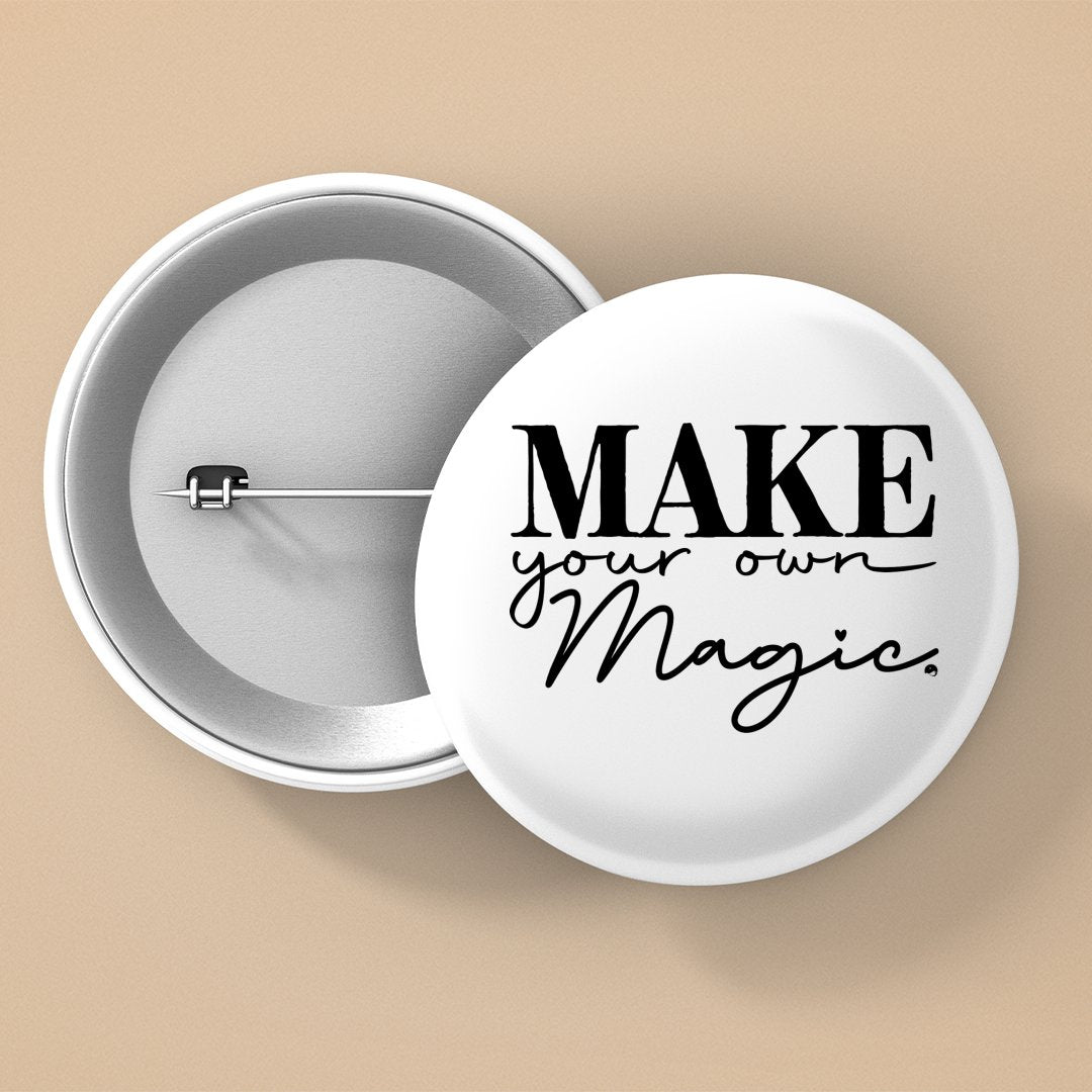Pin Buttons Make Your Own Magic