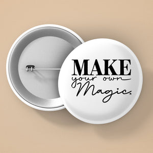 Pin Buttons Make Your Own Magic