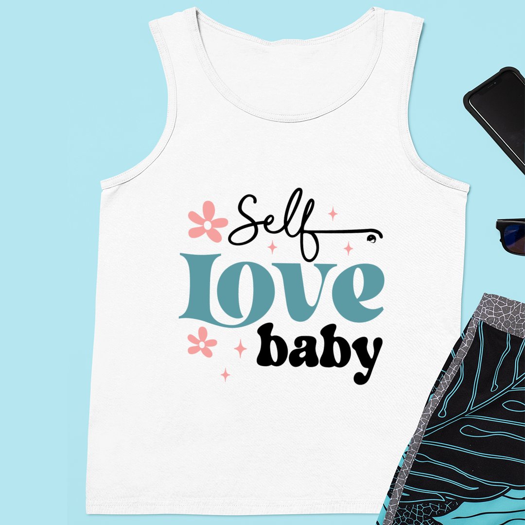 Unisex Jersey Tank Self Love Baby