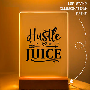 Glass Acrylic Hustle Juice