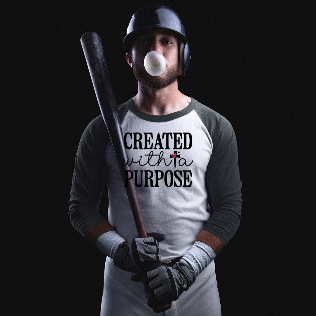 Unisex Sleeve Baseball Tee Created With A Purpose