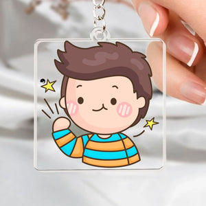 Keychain Happy Little Star