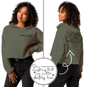 Cropped Hoodie and Sweatshirt - Powerful