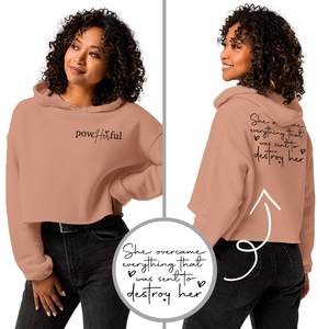 Cropped Hoodie and Sweatshirt - Powerful