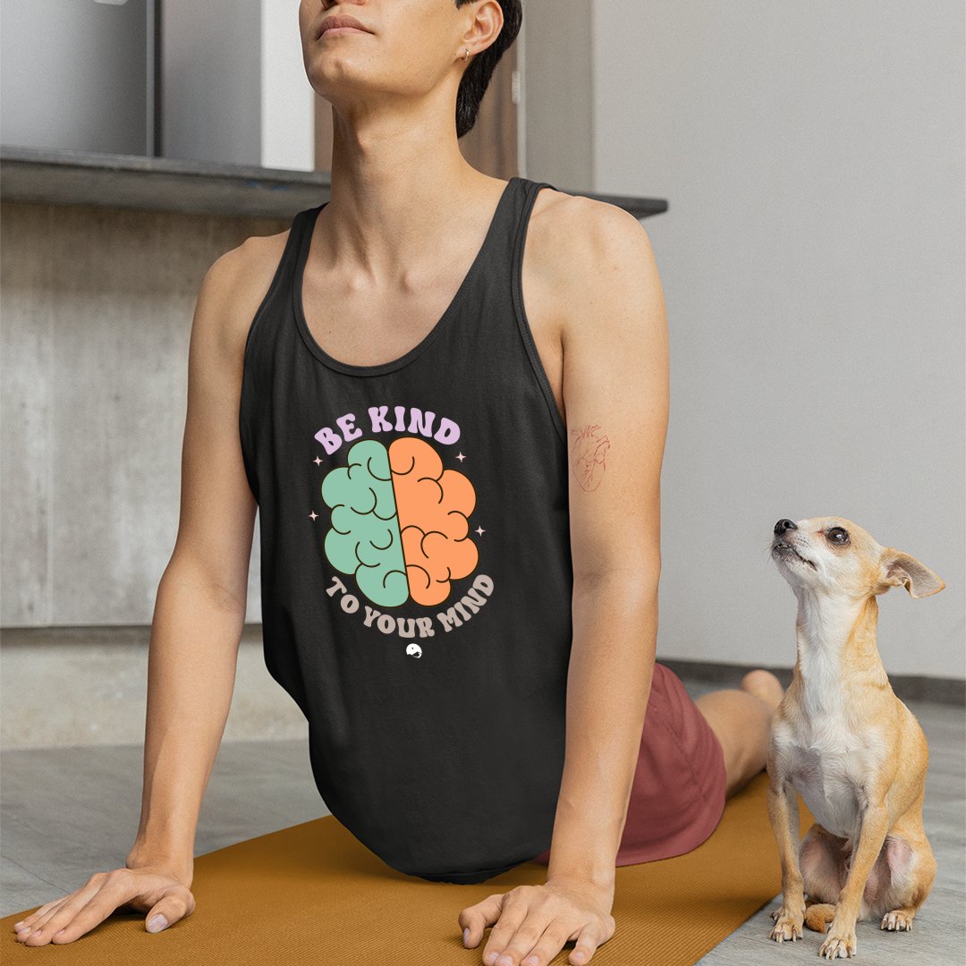 Unisex Jersey Tank Be Kind To Your Mind