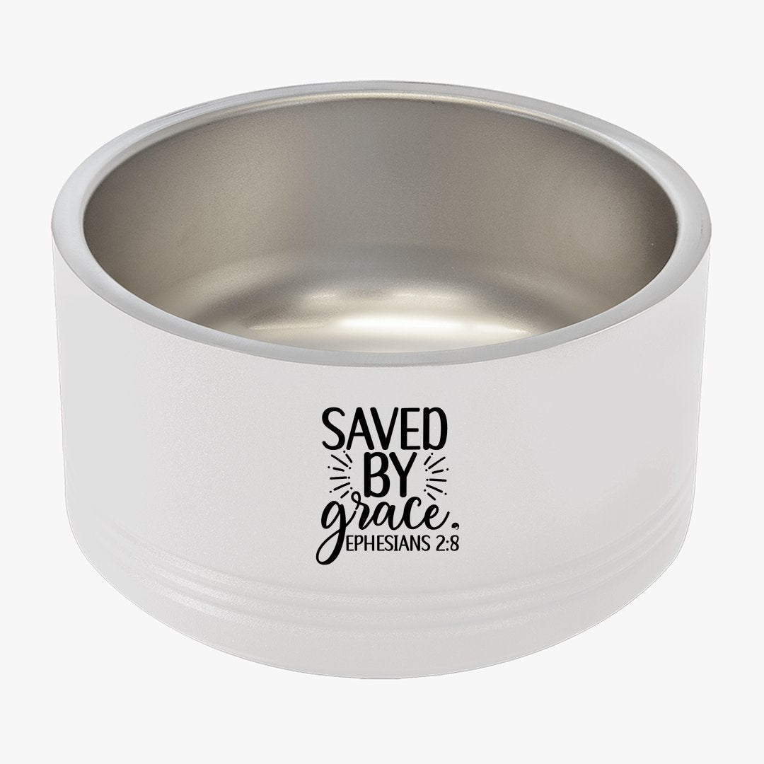 Pet Bowl Saved By Grace Ephesians