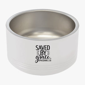 Pet Bowl Saved By Grace Ephesians