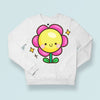 Sweatshirt Unisex Happy Flower