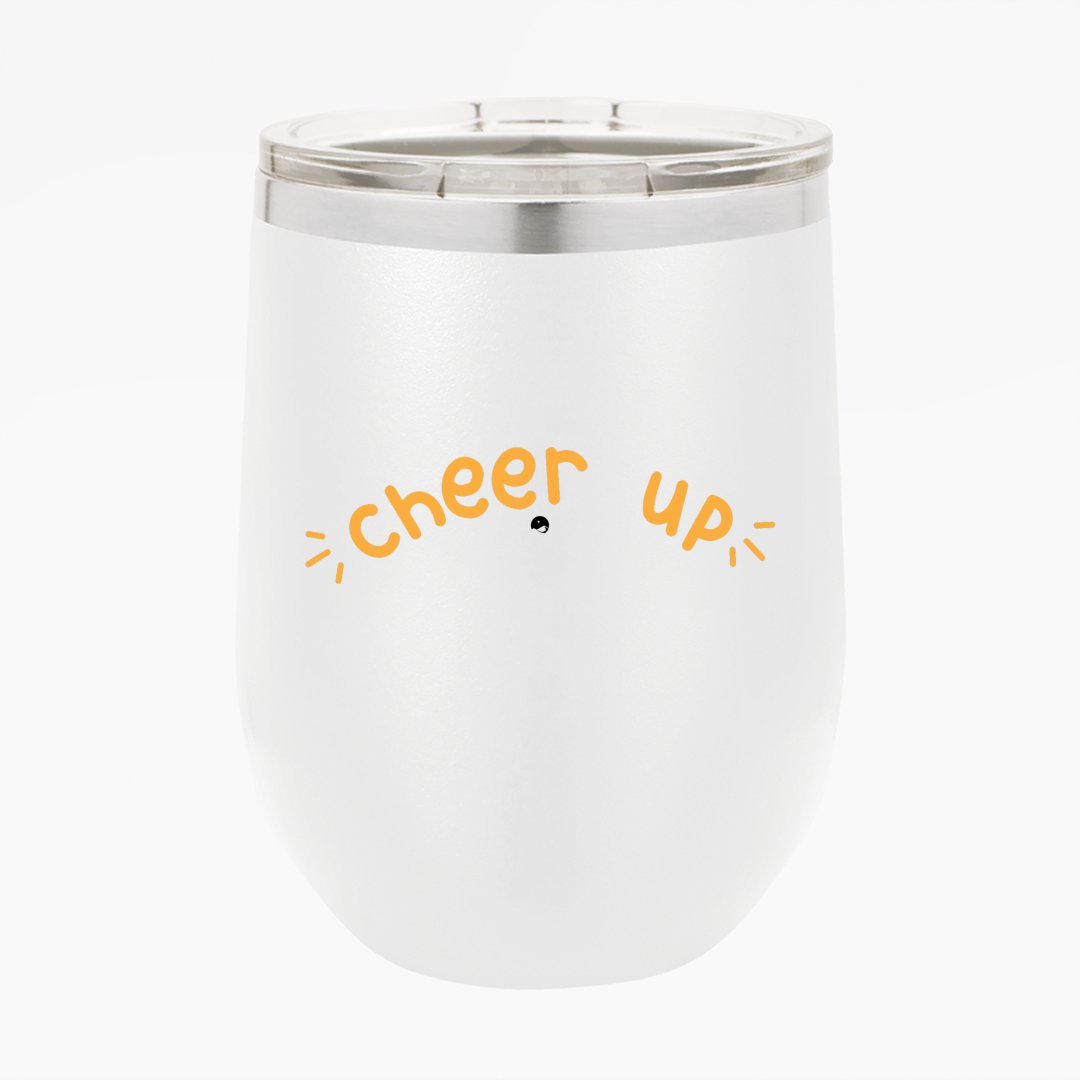 Wine Tumbler Cheer Up