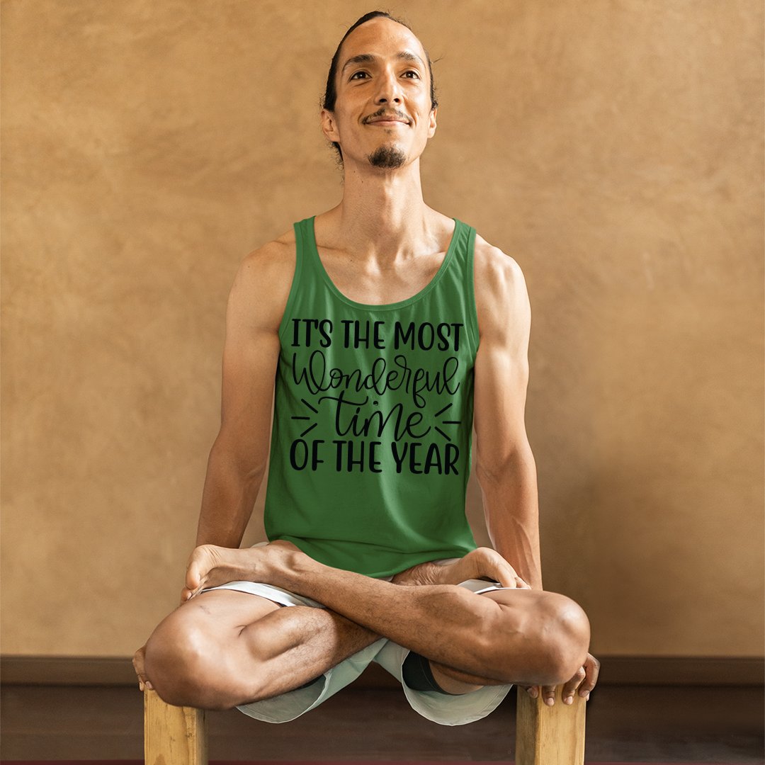 Unisex Jersey Tank It's The Most Wonderful Time Of The Year