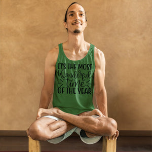 Unisex Jersey Tank It's The Most Wonderful Time Of The Year