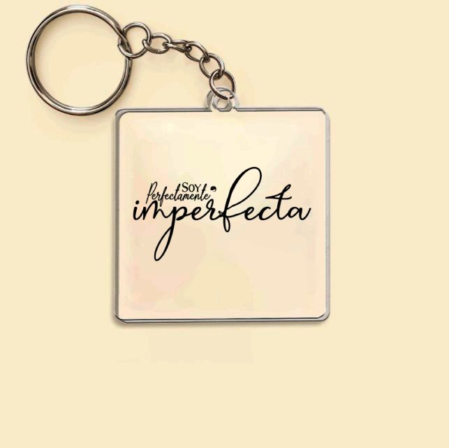 Keychain Soy Perfectamente Imperfecta