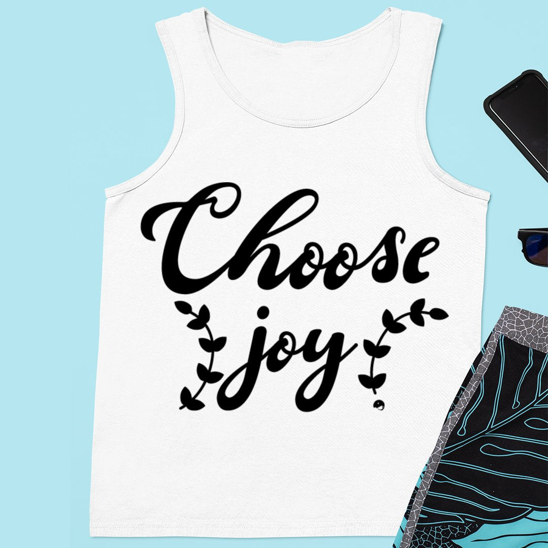 Unisex Jersey Tank Choose Joy