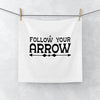 Face Towel Follow Your Arrow