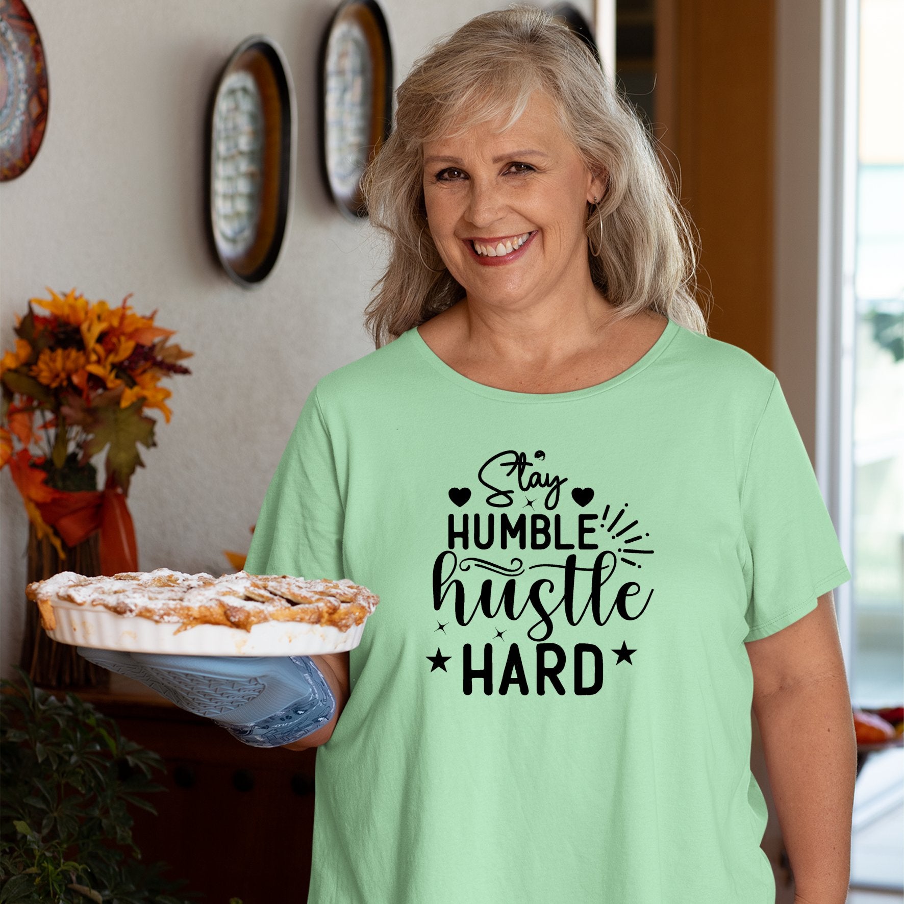 T-Shirt Stay Humble Hustle Hard