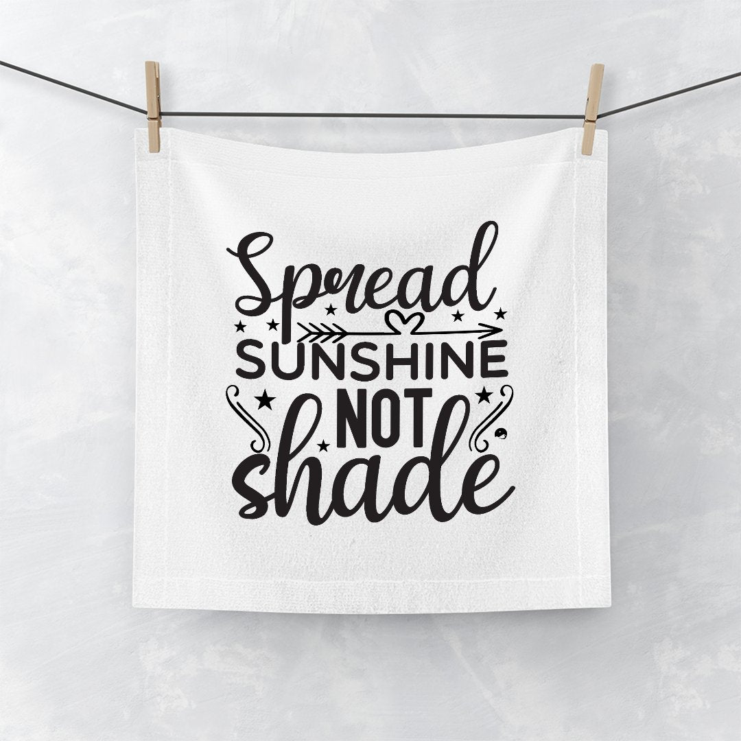 Face Towel Spread Sunshine Not Shade