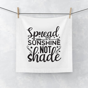 Face Towel Spread Sunshine Not Shade