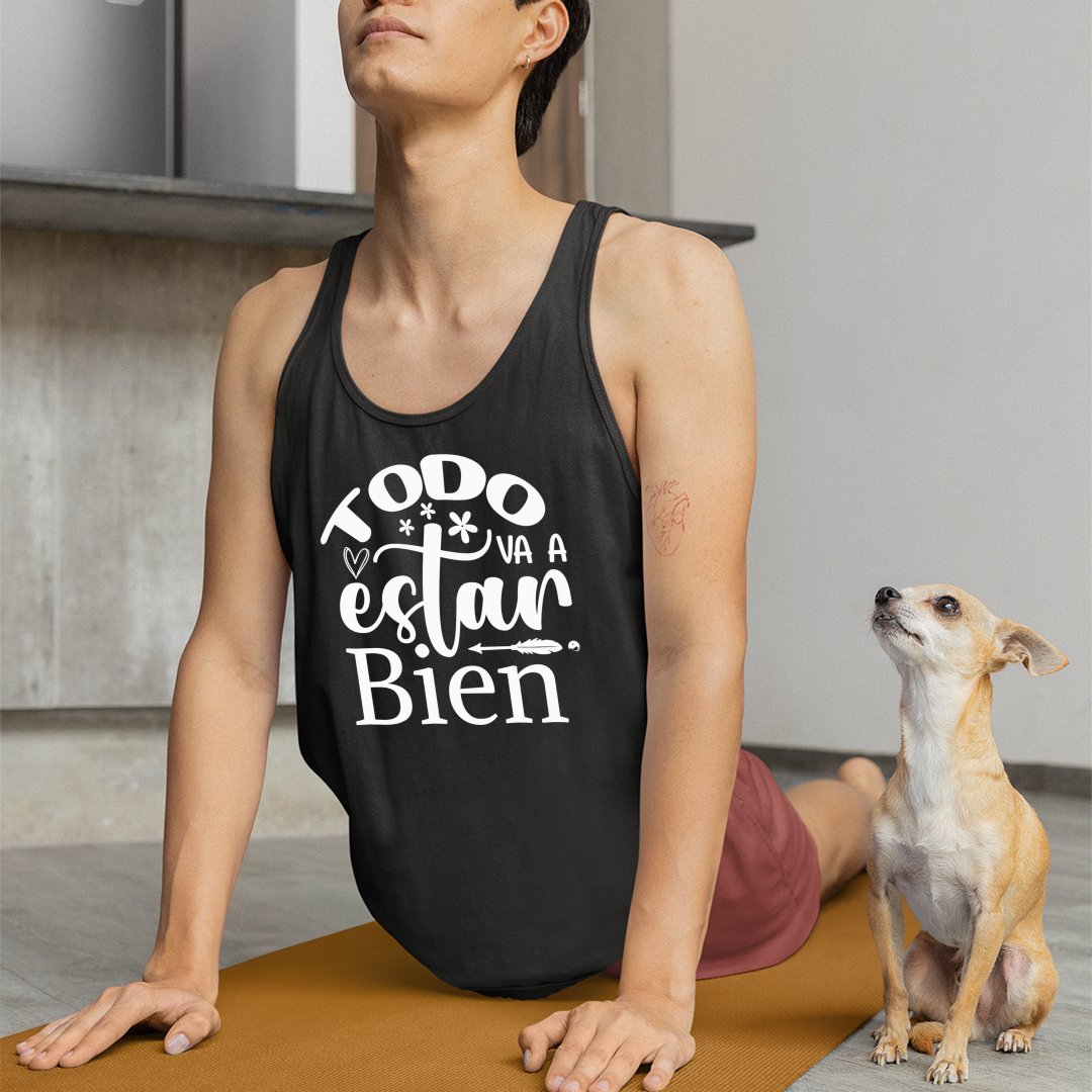 Unisex Jersey Tank Todo Va A Estar Bie