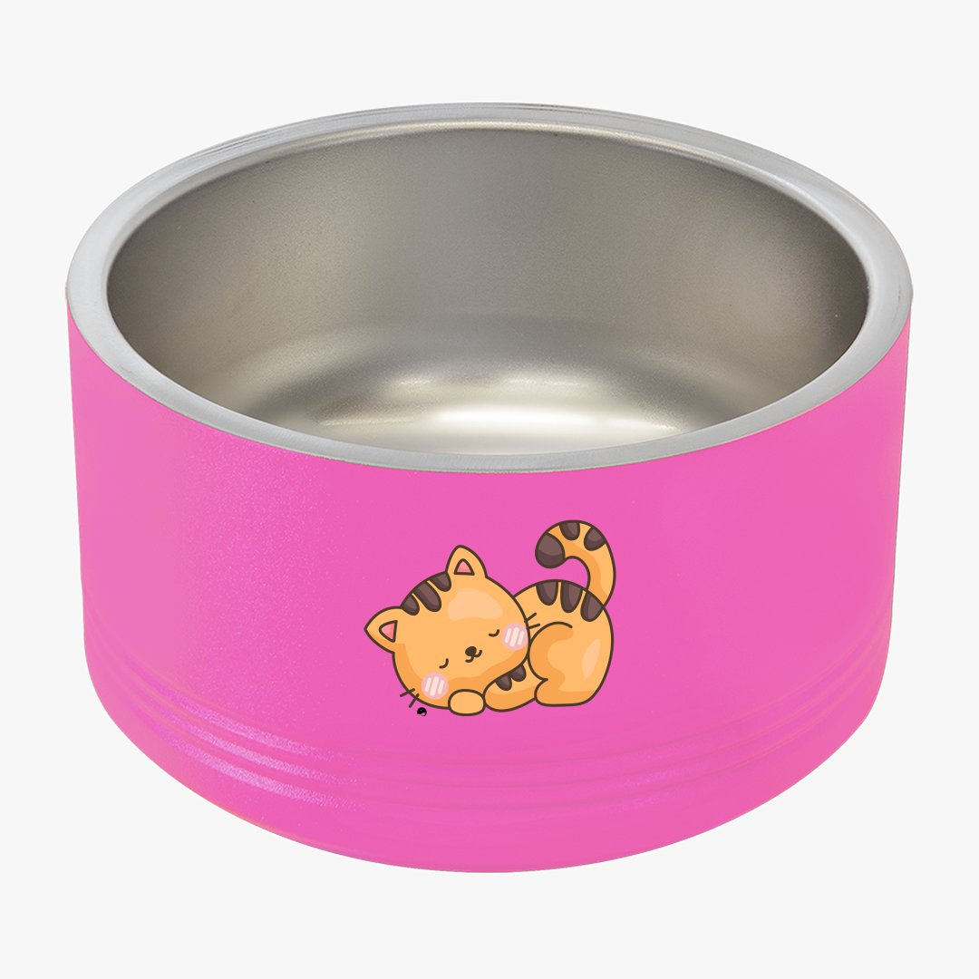 Pet Bowl Cute Cat