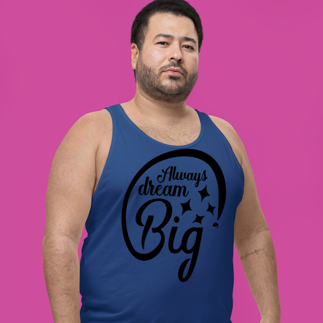 Unisex Jersey Tank Always Dream Big