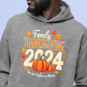 Hoodie Unisex Family Thanksgiving 2024