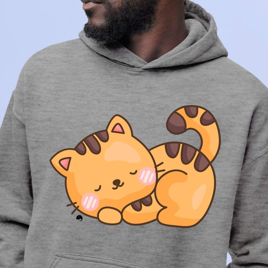 Hoodie Unisex Cute Cat