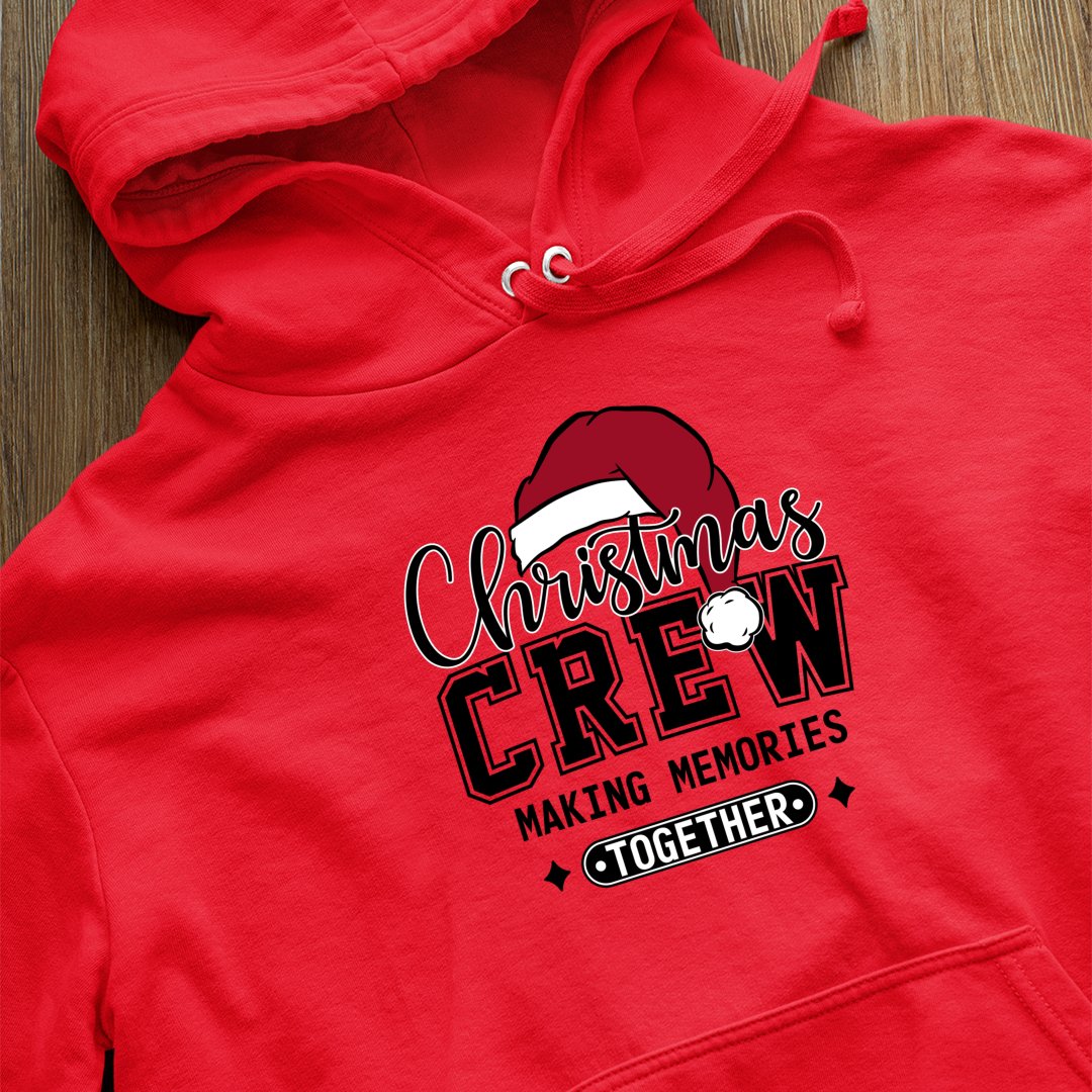 Hoodie Unisex Christmas Crew Making Memories Family Christmas